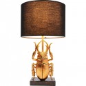Lampe de table Animal scarabée doré 42cm Kare Design