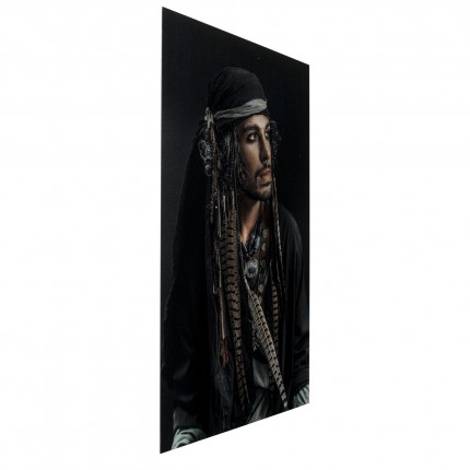 Tableau en verre Pirate 80x120cm Kare Design