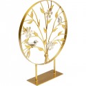 Déco oiseaux chantant dorés 38cm Kare Design