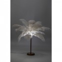 Lampe de table plumes blanches 60cm Kare Design