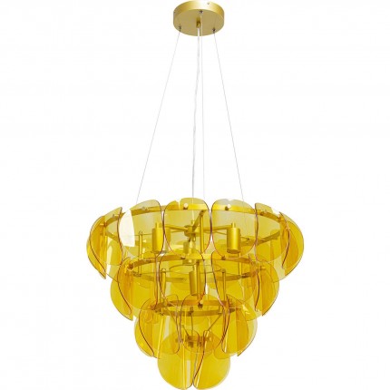 Suspension Mariposa Three Circle dorée 60cm Kare Design