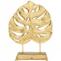Déco Monstera feuille doré 36cm Kare Design