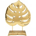 Déco Monstera feuille doré 36cm Kare Design