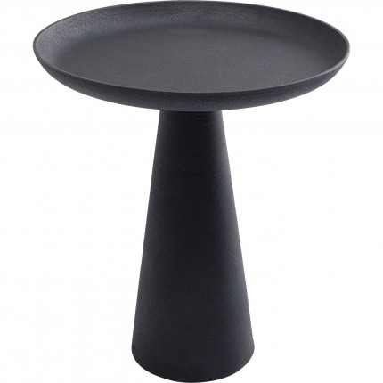 Table d'appoint Uno noire 45cm Kare Design