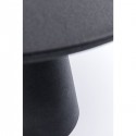 Table d'appoint Plateau Uno noire 45cm Kare Design