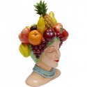 Vase femme fruits 37cm Kare Design