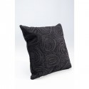 Coussin Chartres noir 40x40cm Kare Design