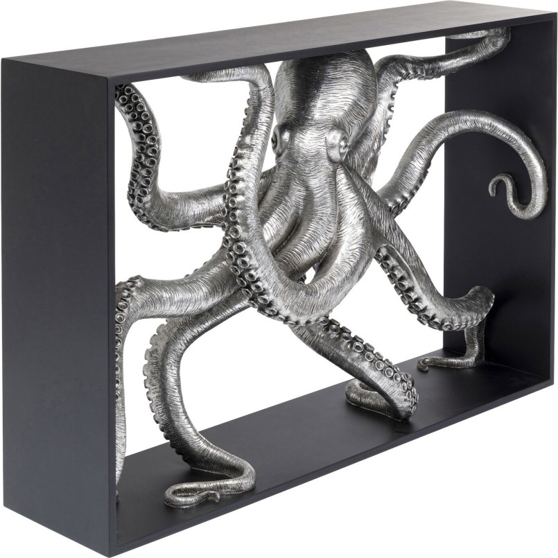 Console pieuvre 124x30cm Kare Design