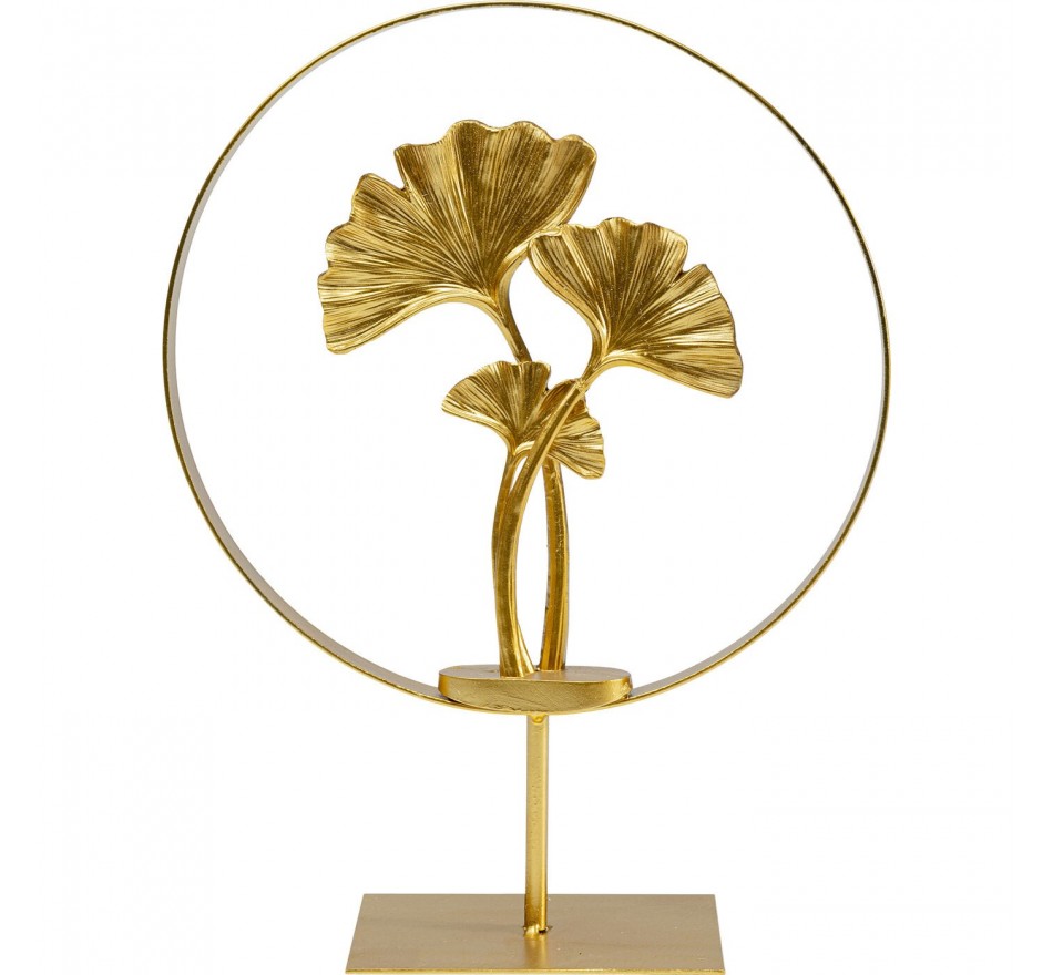 Déco cercle feuilles de ginkgo Kare Design