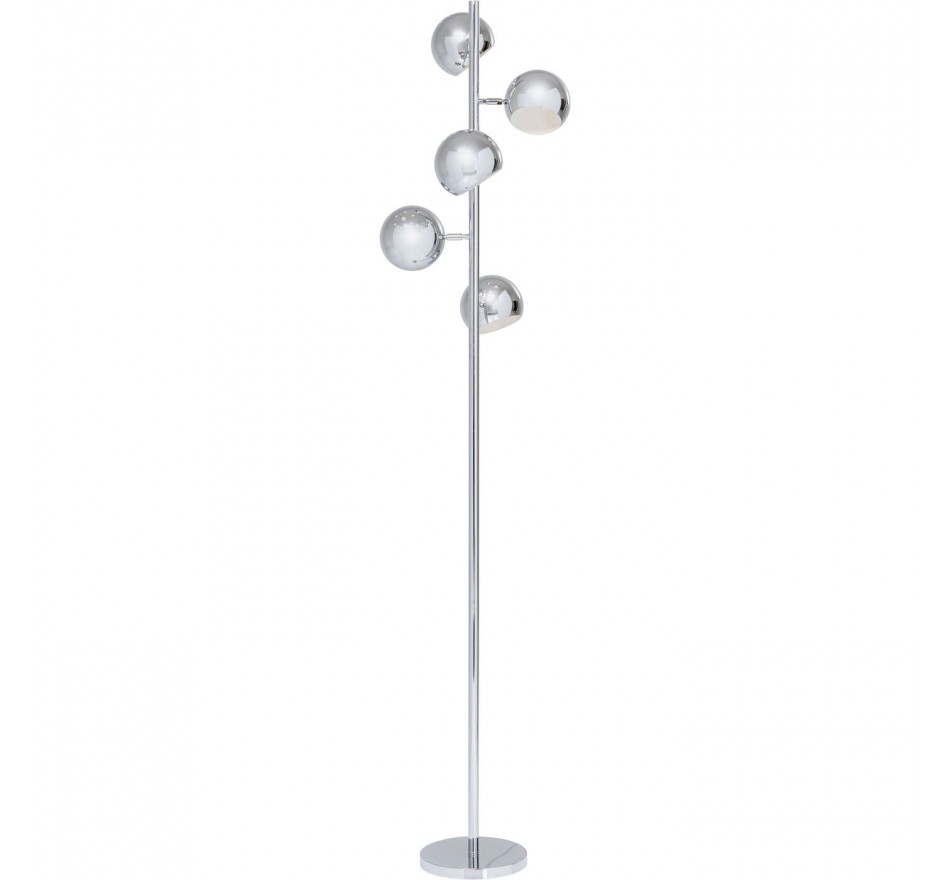 Lampadaire Calotta 200cm chrome 5 Kare Design