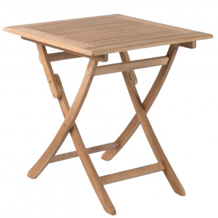 Table de jardin pliante Blackburn 70x70cm Gescova