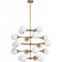 Suspension Bulb Fiction 20 laiton 102cm Kare Design