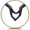 Déco Elements mains coeur XL Kare Design