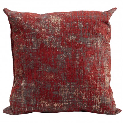 Coussin Glossy Shine rouge 40x40cm Kare Design