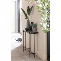 Vase Brillar noir et blanc 37cm Kare Design
