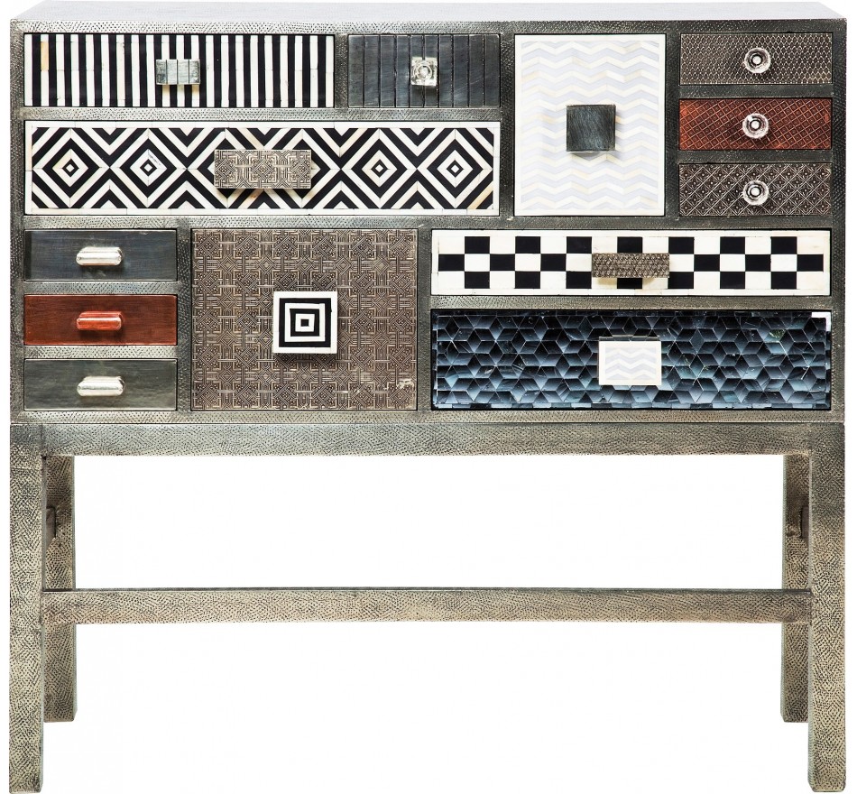 Chiffonnier Chalet 14 Tiroirs Kare Design