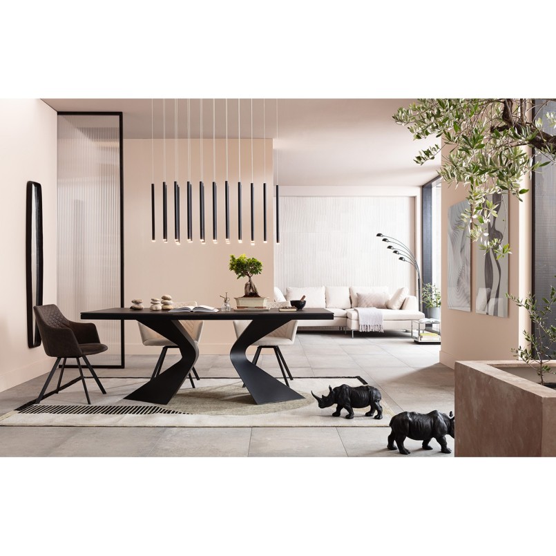 Floor Lamp  Five Fingers Black Matt Kare Design
