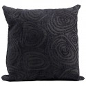 Coussin Chartres noir 40x40cm Kare Design