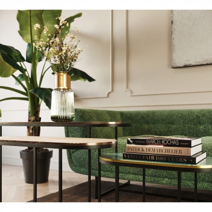 Tables d'appoint Ray ovales set de 3 Kare Design