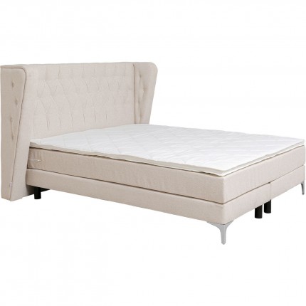 Lit Boxspring Benito Moon crème Kare Design