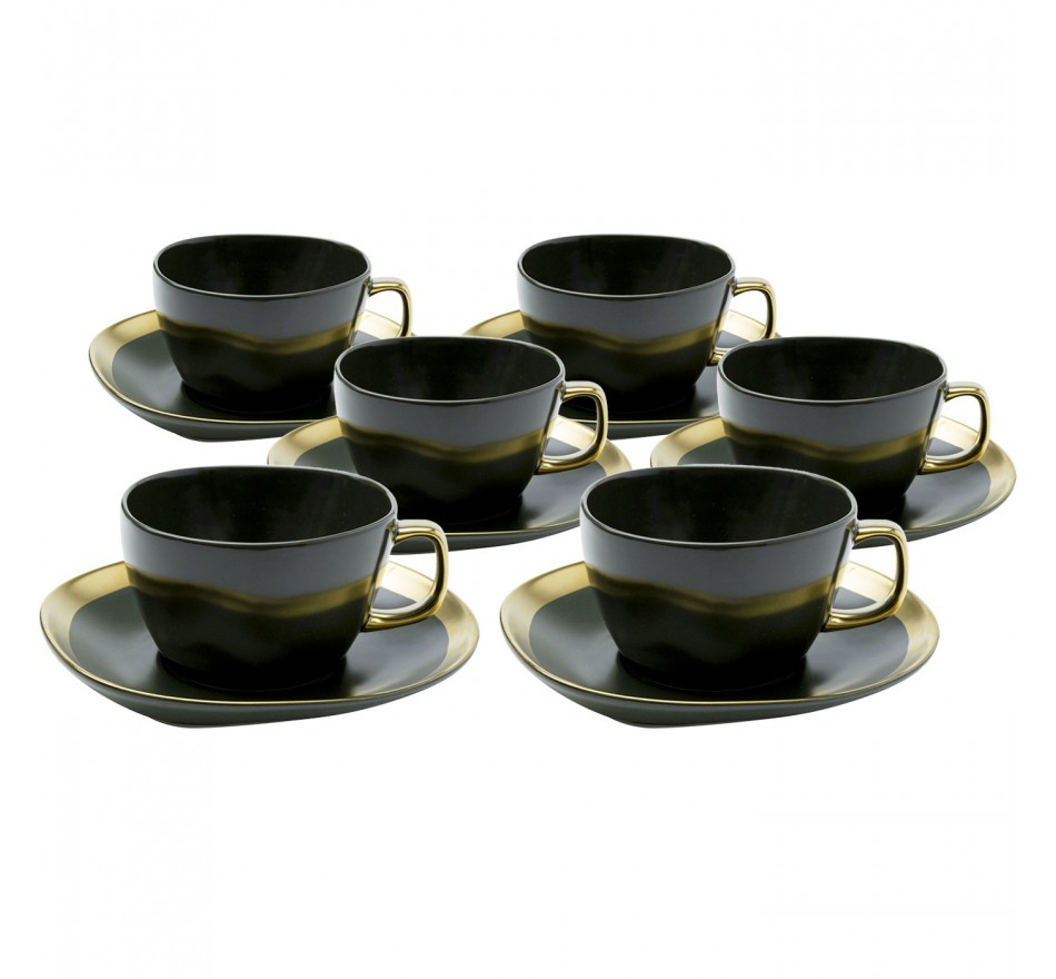 Tasses à café Vibrations set de 2 Kare Design