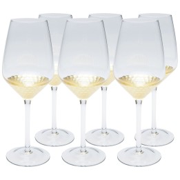 Verres à vin blanc Gobi set de 6 Kare Design