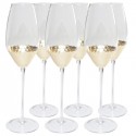 Flûtes à champagne Gobi set de 6 Kare Design