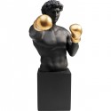 Déco boxeur noir 40cm Kare Design