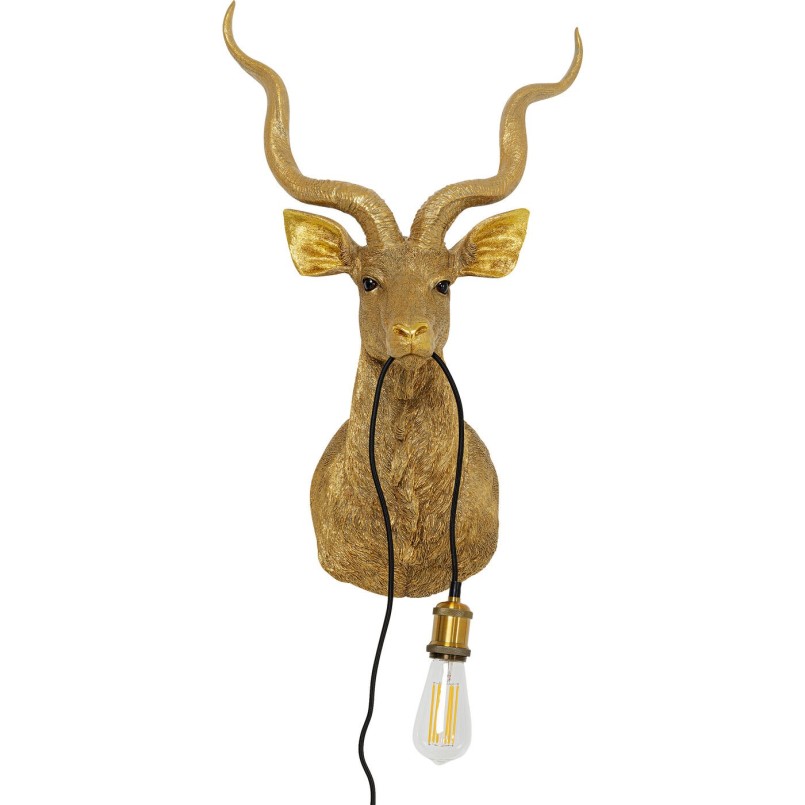 Applique Animal Goat doré 45x74cm