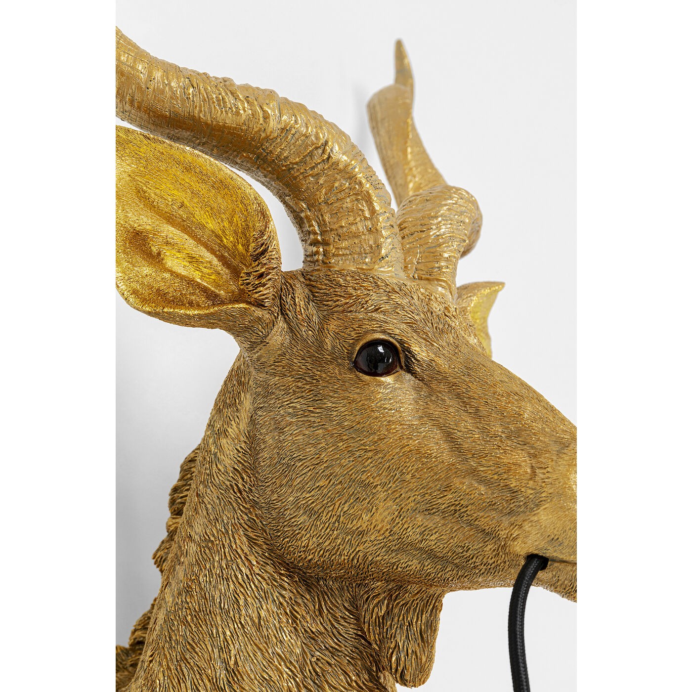 Applique murale antilope dorée Kare Design Applique murale antilope dorée Kare Design