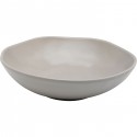 Assiettes creuses Organic grises 20cm set de 4 Kare Design