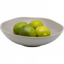 Assiettes creuses Organic grises 20cm set de 4 Kare Design