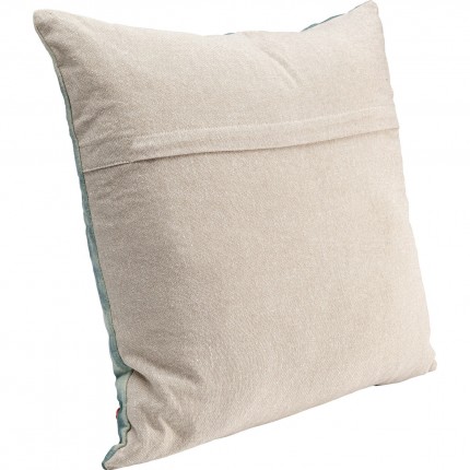 Coussin Mali bleu-vert Kare Design