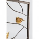 Déco trio oiseaux dorés perchés Kare Design