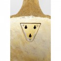 Applique murale Spatule d'Afrique dorée Kare Design