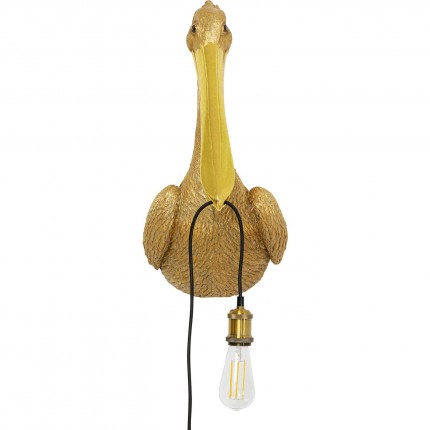 Applique murale Spatule d'Afrique dorée Kare Design
