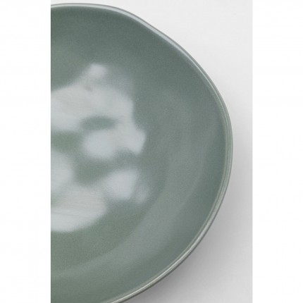 Assiettes creuses Organic sauge 21cm set de 4 Kare Design