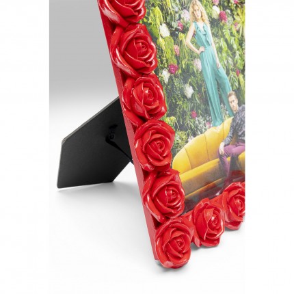 Cadre photo roses rouges 26x31cm Kare Design