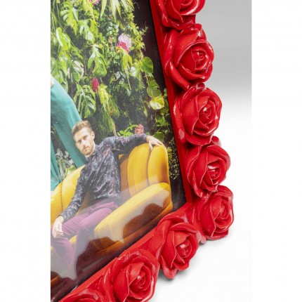 Cadre photo roses rouges 26x31cm Kare Design
