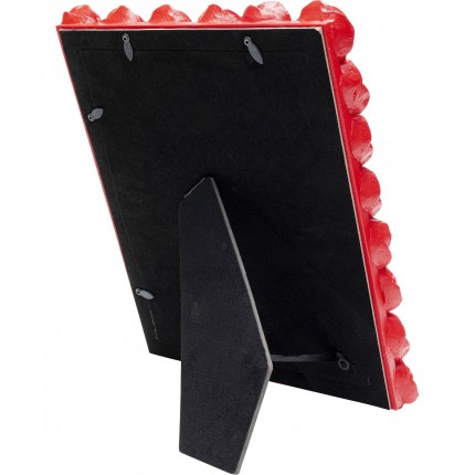 Cadre photo roses rouges 26x31cm Kare Design
