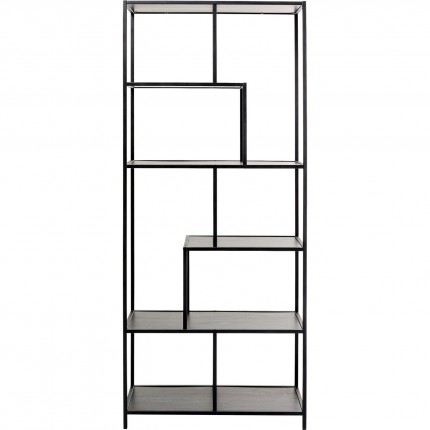 Étagère Loftie 185x77cm noire Kare Design