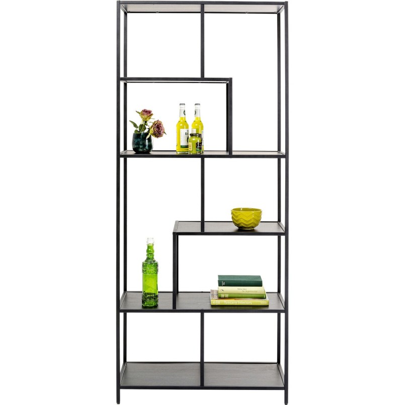 Etagère Loftie 185x77cm noire Kare Design
