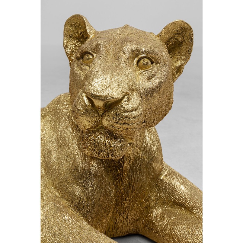 Déco Lionne XL dorée Kare Design