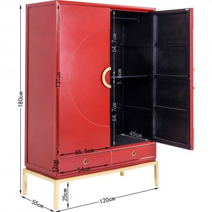 Armoire Disk jaune