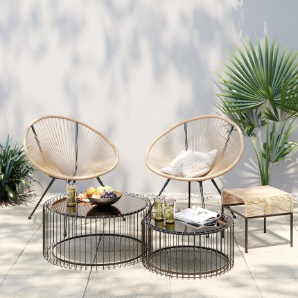 Fauteuil de jardin Acapulco nature Kare Design