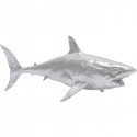 Déco requin argenté XL 106cm Kare Design