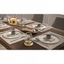 Déco ours doré 4 dessous de verre Kare Design