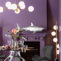 Déco requin argenté XL 106cm Kare Design