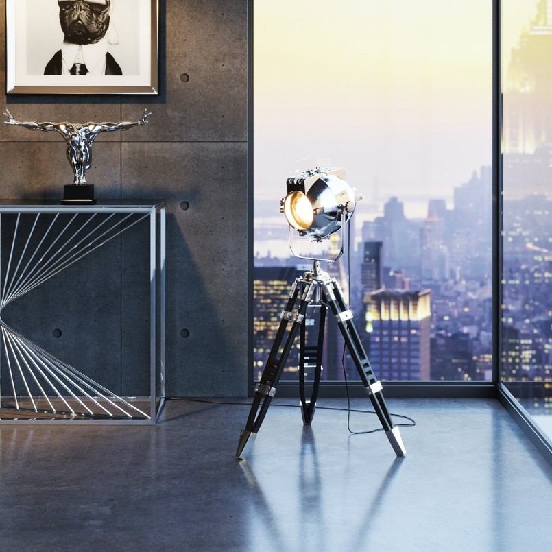 Déco Athlète argenté XL Kare Design