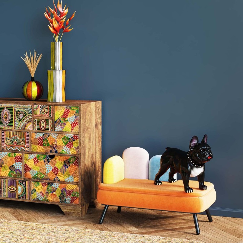 Deco Figurine Gangster Dog Kare Design